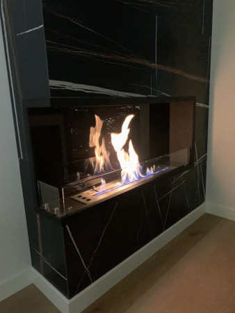 Угловой встраиваемый биокамин Firezo L'angolo Sinistro 1400 Угловой встраиваемый биокамин Firezo L'angolo Sinistro 1400