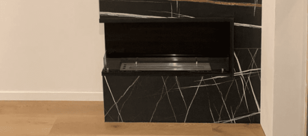 Угловой встраиваемый биокамин Firezo L'angolo Sinistro 1400 Угловой встраиваемый биокамин Firezo L'angolo Sinistro 1400