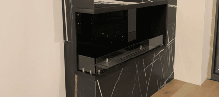 Угловой встраиваемый биокамин Firezo L'angolo Sinistro 1400 Угловой встраиваемый биокамин Firezo L'angolo Sinistro 1400