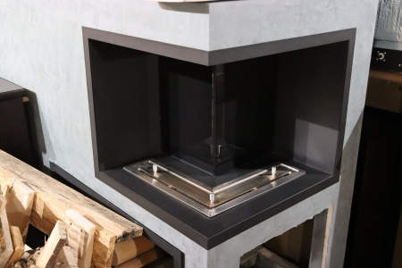 Угловой встраиваемый биокамин Firezo L'angolo Sinistro 600